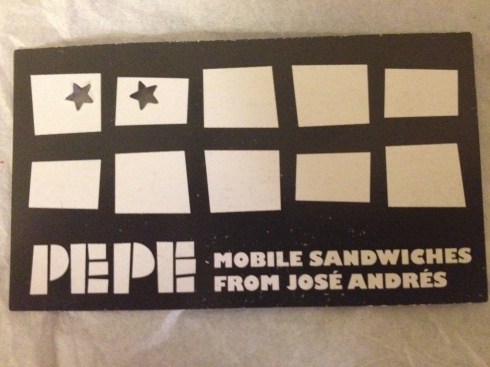 Loyalty Card from Pepe