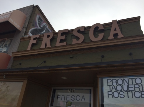 Fresca Taqueria Prior to Its Opening on H Street