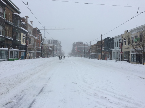 Snowy H Street