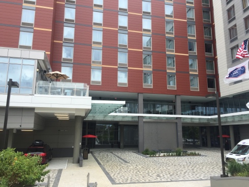 Entrance Area for Two New Hotels Near Union Market